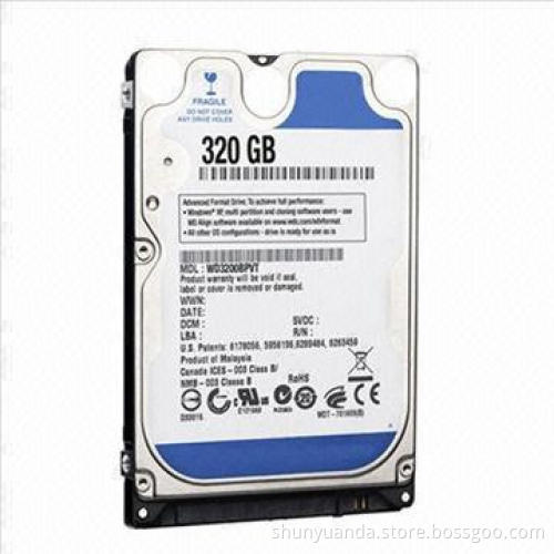 5400rpm Internal Hard Disk with 320GB Storage Capacity, 16MB Buffer and SATA II Internal